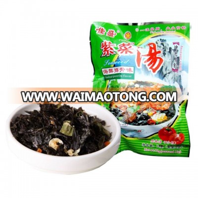 Dried Instant Seaweed Soup with Seasoning